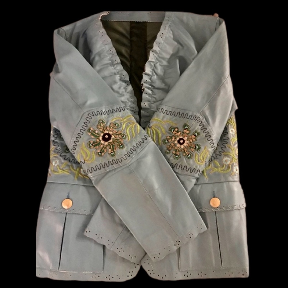 Custom leather western jacket or blazer price 🔽💰
